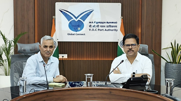 Meeting with Chairperson, V O Chidambaranar Port Authority